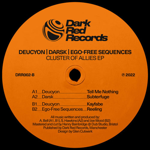 Deucyon / Darsk / Ego-Free Sequences : Cluster Of Allies EP  (Lathe, 12