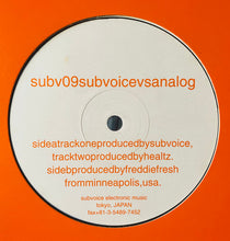 Load image into Gallery viewer, Various : Subvoice Vs Analog (12")
