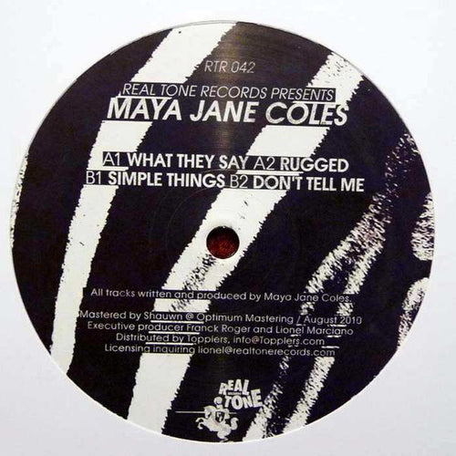 Maya Jane Coles : What They Say (12