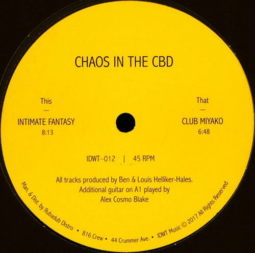 Chaos In The CBD : Intimate Fantasy (12