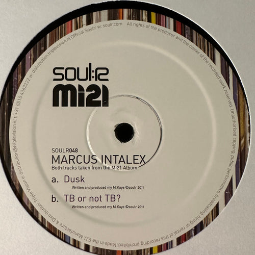 Marcus Intalex : Dusk / TB Or Not TB? (12
