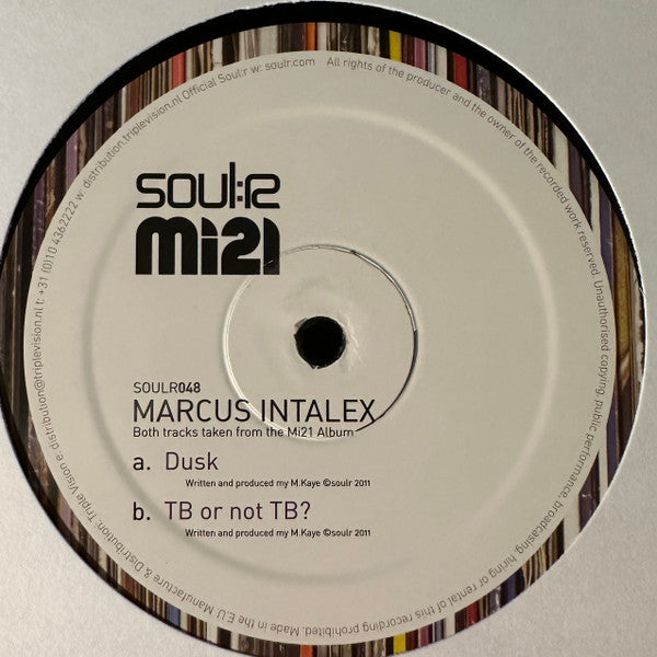 Marcus Intalex : Dusk / TB Or Not TB? (12