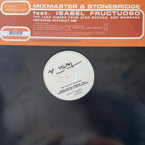 Mixmaster (2) & StoneBridge : Nothing Without Me (12