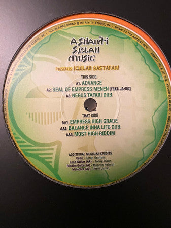 Iqulah Rastafari* : Advance (12