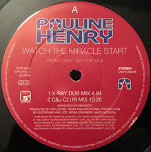 Load image into Gallery viewer, Pauline Henry : Watch The Miracle Start (12&quot;, Promo)
