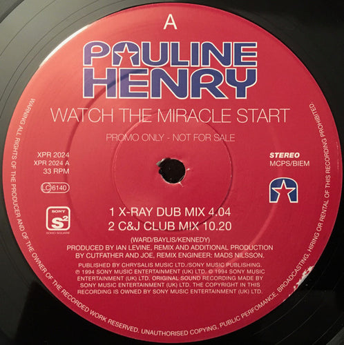 Pauline Henry : Watch The Miracle Start (12