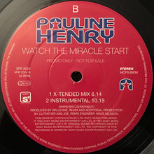 Load image into Gallery viewer, Pauline Henry : Watch The Miracle Start (12&quot;, Promo)
