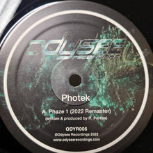Load image into Gallery viewer, Photek : Phaze 1 (2022 Remaster, Gremlinz &amp; Jesta Remix, Andy Odysee Remix) (12&quot;, Ltd, RM)
