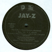 Load image into Gallery viewer, Jay-Z : The City Is Mine (12", Single)
