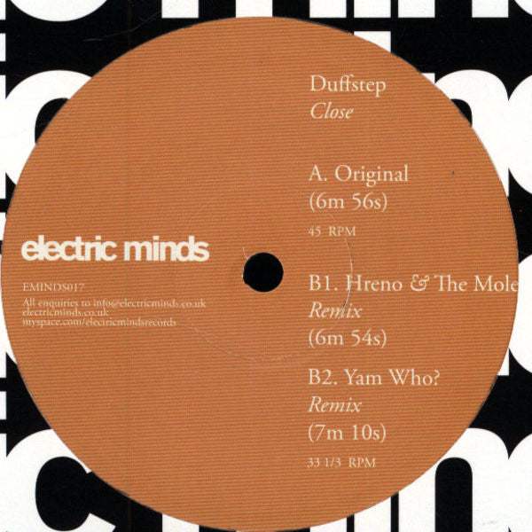 Duffstep : Close (12