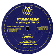 Load image into Gallery viewer, Streamer (2) Featuring Bindu (2) : Phrax / Phraxus / Cybersitar (12")
