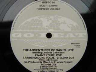 The Adventures Of Daniel Lite : I Want Your Love (12