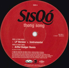 Load image into Gallery viewer, Sisqo : Thong Song (12", Single)
