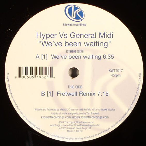 Hyper* Vs General Midi : We've Been Waiting (12