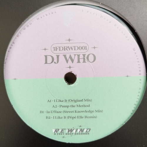 DJ Who : 3FDRWD001 - DJ WHO (12