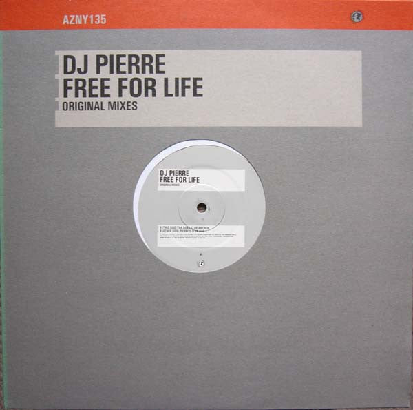 DJ Pierre : Free For Life (Original Mixes) (12