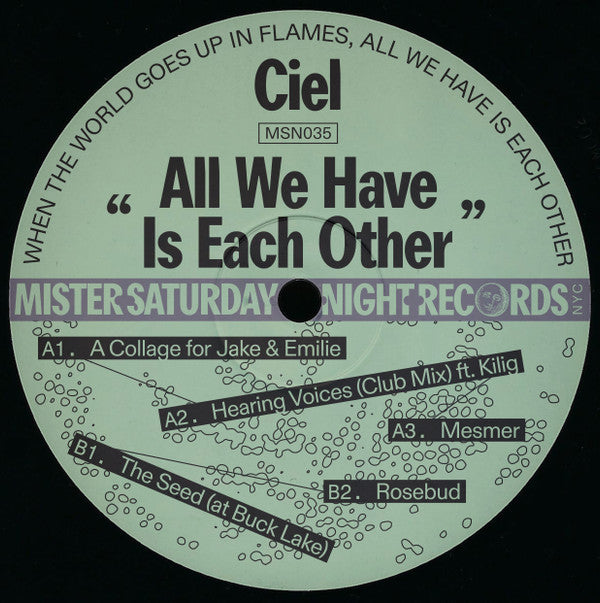 Ciel (5) : All We Have Is Each Other (12