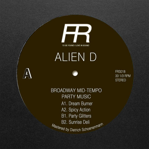 Alien D : Broadway Mid-Tempo Party Music (12