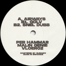 Load image into Gallery viewer, Per Hammar, Malin Genie : Airways EP (12&quot;)
