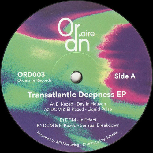 DCM (6) / El Kazed : Transatlantic Deepness EP (12
