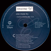 Load image into Gallery viewer, Kristine W : One More Try (2x12&quot;)
