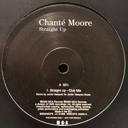 Chanté Moore : Straight Up (12