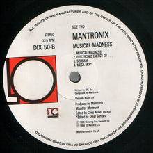 Load image into Gallery viewer, Mantronix : Music Madness (LP, Album)
