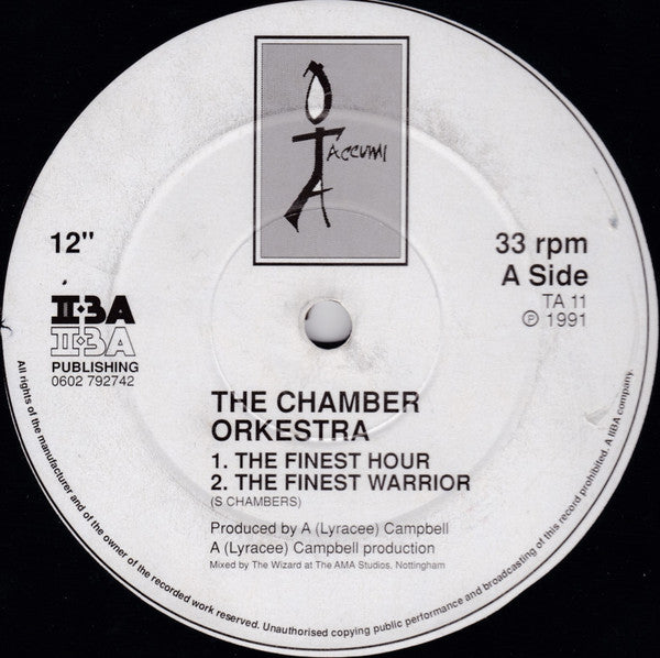 The Chamber Orkestra : The Finest Hour (12