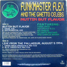 Load image into Gallery viewer, Funkmaster Flex And The Ghetto Celebs* : Nuttin But Flavor (12", Single)
