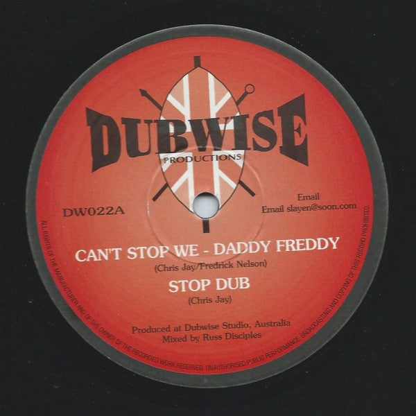 Daddy Freddy / Judy Green : Can't Stop We / The Mirror (10