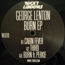 Load image into Gallery viewer, George Lenton : Burn EP (12", EP)
