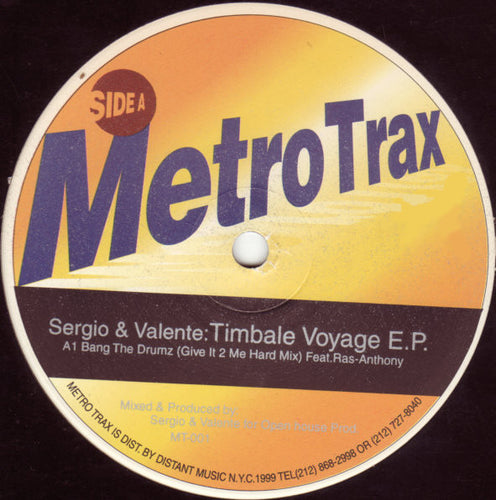 Sergio & Valente : Timbale Voyage E.P. (12