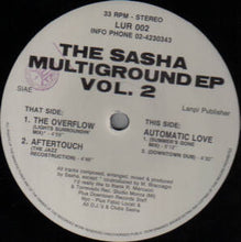 Load image into Gallery viewer, Sasha (2) : The Sasha Multiground EP Vol. 02 (12&quot;, EP)
