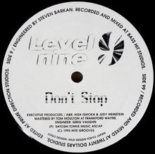 Load image into Gallery viewer, Level 9 : Don&#39;t Stop (12&quot;)
