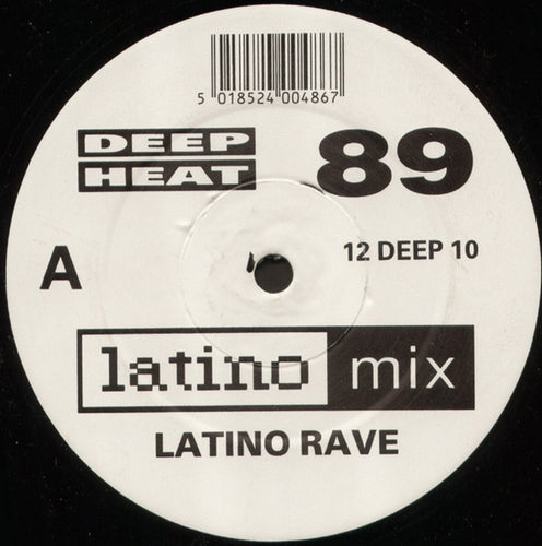 Latino Rave : Deep Heat 89 (12