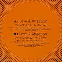 Load image into Gallery viewer, Mr. Pink Presents The Program (4) : Love &amp; Affection (12&quot;)
