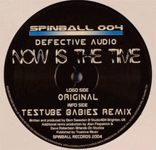 Load image into Gallery viewer, Defective Audio : Now Is The Time (12")
