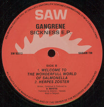 Load image into Gallery viewer, Gangrene : Sickness E.P. (12", EP)
