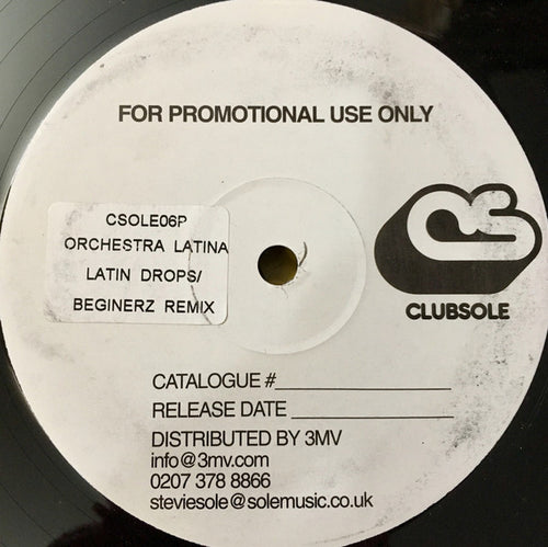 Orchestra Latina : Latin Drops (12