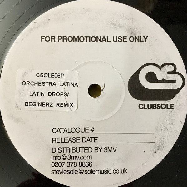 Orchestra Latina : Latin Drops (12
