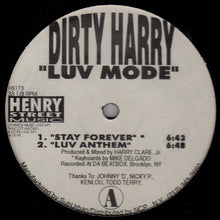 Load image into Gallery viewer, Dirty Harry (10) : Luv Mode (12")
