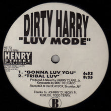 Load image into Gallery viewer, Dirty Harry (10) : Luv Mode (12")
