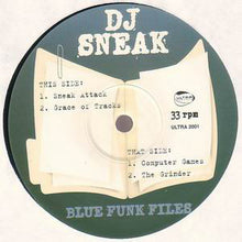 Load image into Gallery viewer, DJ Sneak : Blue Funk Files (2x12&quot;, Album + 12&quot;, EP)
