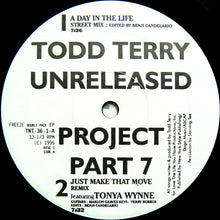 Load image into Gallery viewer, Todd Terry : Unreleased Project Part 7 (2x12", EP)
