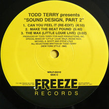 Load image into Gallery viewer, Todd Terry Presents Sound Design : Sound Design Part II (2xLP)

