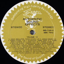 Load image into Gallery viewer, Jac Holzman : Authentic Sound Effects Volume 10 (LP)
