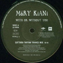 Load image into Gallery viewer, Märy Kiani* : With Or Without You (12&quot;, Promo)

