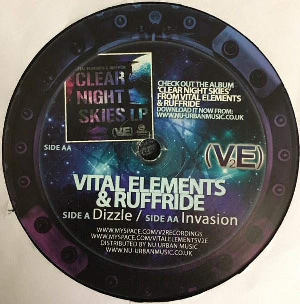 Vital Elements And Ruffride : Dizzle / Invasion (12