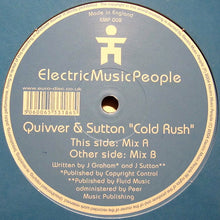 Load image into Gallery viewer, Quivver &amp; Sutton* : Cold Rush (12&quot;)
