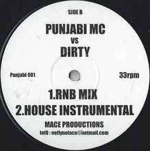 Load image into Gallery viewer, Mace Productions (2) : Punjabi MC Vs Dirty (12&quot;, Unofficial)

